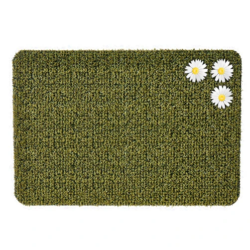 CLEAN MACHINE 10376914 Astroturf Dirt Trapper Doormat, 23.5