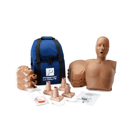 Prestan Products Prestan Ultralite Manikin Dark Skin with CPR Feedback 4-Pack