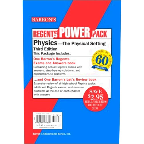 Miriam A. Lazar M.S. Physics Regents Power Pack (Barron's Regents NY)