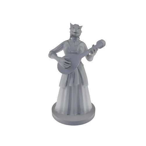 TDD MINIS Dragonborn Female Bard Tabletop DND Gaming Miniature
