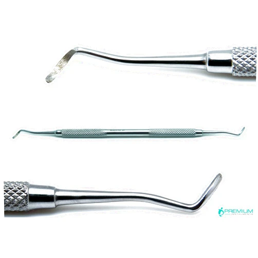 Premium Instruments Dental Restorative Excavator 65/66 Spoon 1mm Premium Double Ended Instrument