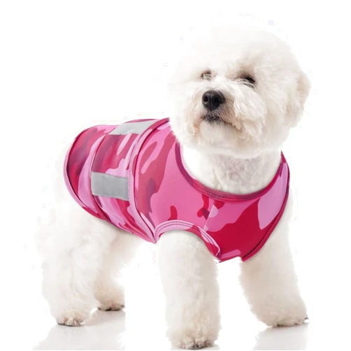 MIGOHI Dog Anxiety Vest,Soft Dog Anxiety Relief Coat,Calming Vest Wrap for Thunderstorm,Fireworks,Travel and Separation,Anxiety Relief for Dogs,Dog Firework Anxiety Relief for Small Dogs,XS,Camouflage