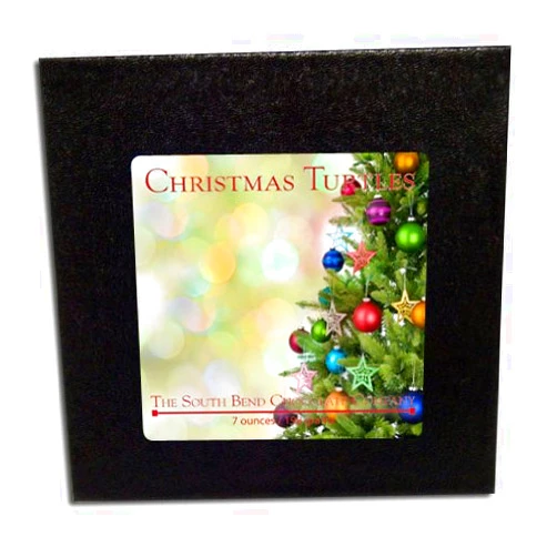 The South Bend Chocolate Company Gourmet Christmas Turtles in Gift Box by South Bend Chocolate Company - 7 Ounces