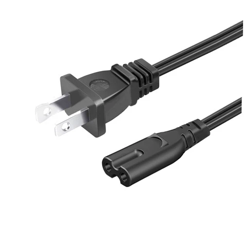 Trospow 8.2ft Printer Power Cord for Epson Expression Home XP-2100 XP-4100 XP-4105 All in one Printer ET-2720 ET-2750 ET-2650 Eco Tank Printer 2 Prong Power Cord Cable Replacement
