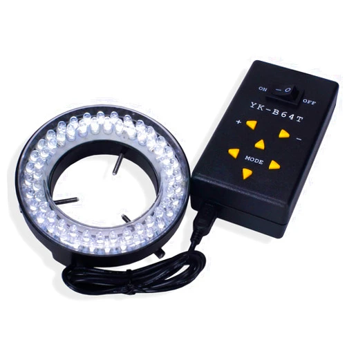 Omano 64 LED - Microscope Ring Light - 64 LEDs - Four Independent Quadrants - Variable-Intensity Illumination