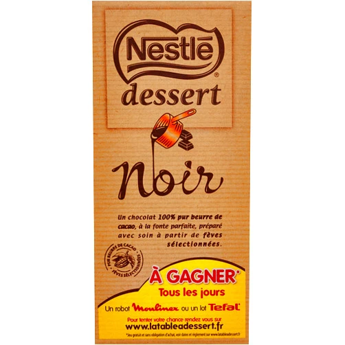 Nestle Nestlé Dessert Baking Chocolate 52% (7.2oz)