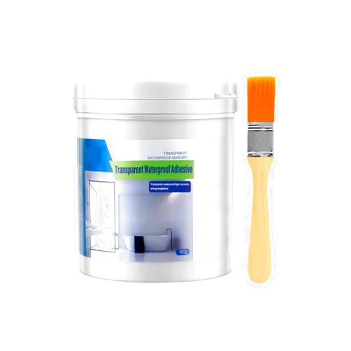 DafPrauy Transparent Waterproof Coating, Invisible Waterproof Agent, Waterproof Insulation Sealant Transparent Repairing Leak Waterproof Adhesive (100g*1pcs)