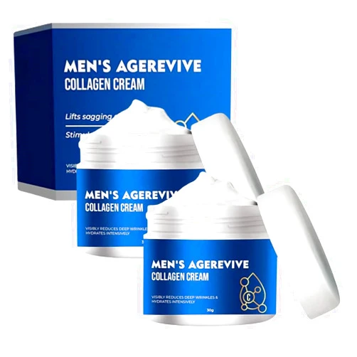 EXQST Men's Collagen Cream，Men Anti Aging Wrinkle Cream，Collagen Men's Anti-Aging Wrinkle Cream，Mens Face Skin Miusturizer with Hyaluronic Acid and Niacinamide