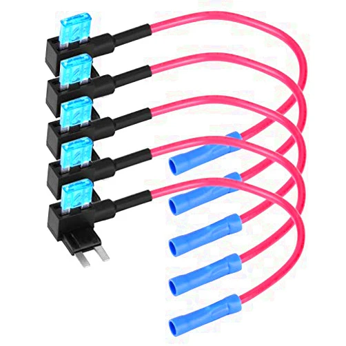 Aramox Holder Connector Extension, 5Pcs Car Auto Tap Adapter Blade Holder (Micro)
