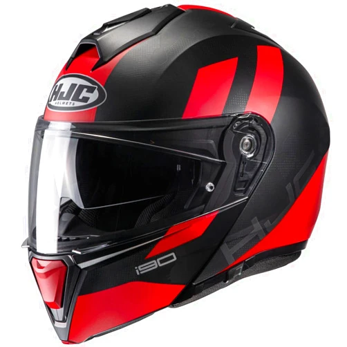 HJC i90 Syrex Helmet (Small) (Black/RED)