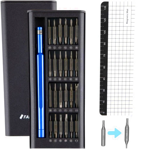 FANACAN Precision Mini Screwdriver Set, Compatible with iPhone, MacBook, Computer, Laptop, PC, Tablet, Phone, Glasses, Switch, Xbox, PS4, PS5, The Ultimate Electronic Repair Tool Kit