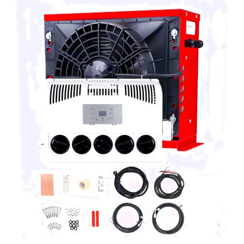YIMONTH 12V 11000 BTU Truck Cab AC Air Conditioner Split Fit Semi Trucks Bus RV Caravan