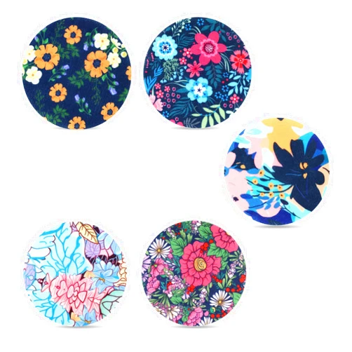 XIHIRCD 25pcs Sensor Covers for Libre 2/3, Spring Flower Style Sensor Stickers Waterproof & Sweatproof Senor Adhesive Patches CGM Monitor Patch Accessories Compatible with Libre (5 Styles)