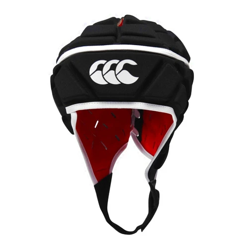 Canterbury CCC Rugby Raze Headguard, Scrum Cap, Full Coverage, Soft-Edged Chin Strap, Designed Holes Aid Ventilation, Foam Padding