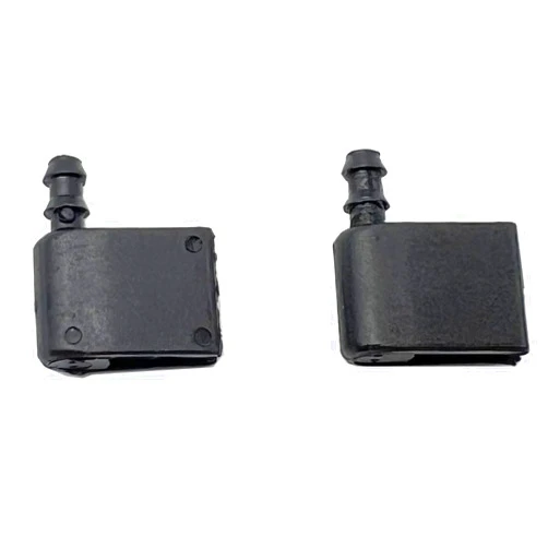 FainWan 2PCS Windshield Washer Nozzle, 47191 Windshield Wiper Arm Nozzle Jet, Wiper Nozzle Kit Applicable to Most Model Cars, Replacement 68017440AA, 68017441AA