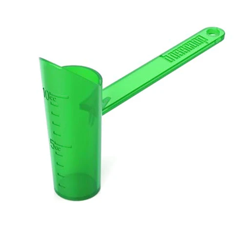 Bosscoop No Spill Water Bottle Scoop for Supplements, Protein Powder, Pre-Workout and More [BPA Free] Green