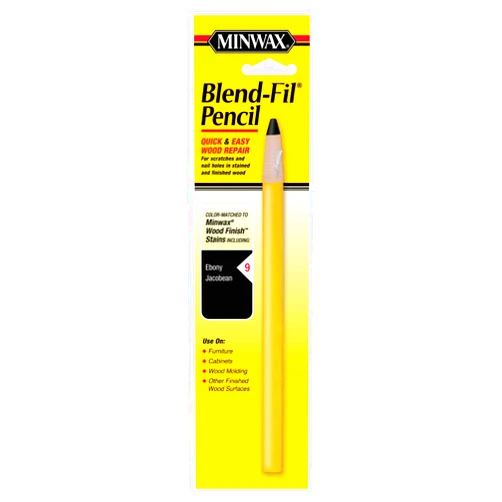 Minwax 110096666 Blend-Fil Pencil #9 Color Fill Stick for Ebony and Jacobean