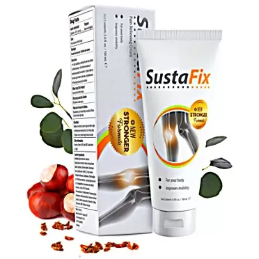 SustaFix Joint Pain Relief Gel - Pain Relief Cream for Healthy Joints, Cartilage & Muscles - Arthritis Cream for Muscle Tension & Knee Pain - Muscle Relaxer for Stronger Joints - 100 ml