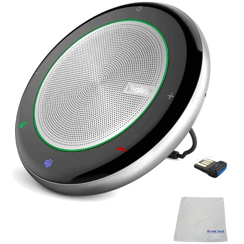 Global Teck Worldwide Yealink CP700-BT Bluetooth Portable Speakerphone Compatible Skype for Business, Teams, Zoom, Streaming Apps, Music, Video Conference Calls and UC Apps