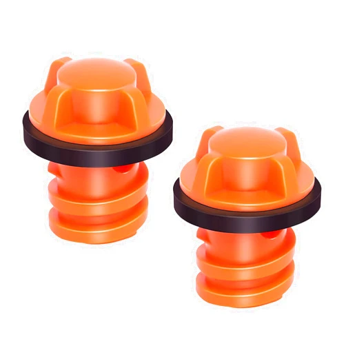 Poweka Cooler Plug for YETI, 2 Pack Cooler Drain Plug Replacement Compatible with Yeti's Line of Roadie, Tundra, and Tank & RTIC Coolers Leak-Proof Accessories, Small Size