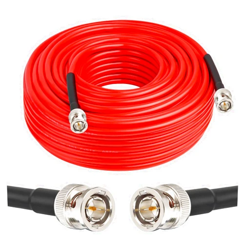 XRDS -RF 12G SDI Cable 100FT, SDI Video Cable 3G/6G/12G 75ohm RG6 BNC Cable Supports HD-SDI/3G/6G-SDI/4K for Video Security Camera SDI Converter