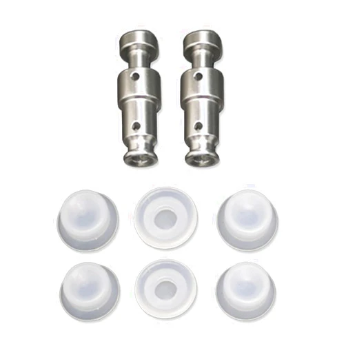 WELANGBN Float Valve Seal for Instant Pot Replacement Parts with 6 Sealer Gasket, Fits Duo 3, 5, 6 Qt, Duo Plus 3, 6 Qt, Ultra 3, 6, 8 Qt, Lux 3 Qt, 1.18 inch, Silver