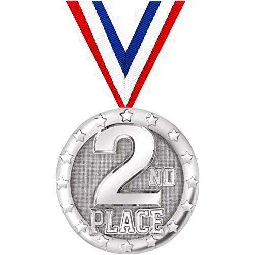 Crown Awards 2nd Place Medals - 2