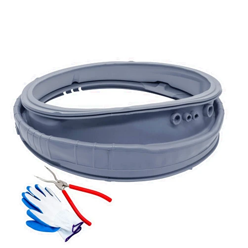 Showingo Washer Door Gasket MDS47123619 Compatible with LG Washer Front Load Washer Door Seal with 383EER4001A Washer Spring Expansion Removal Tool Replaces AP6236842 AGF75223080 4511798 PS12081606