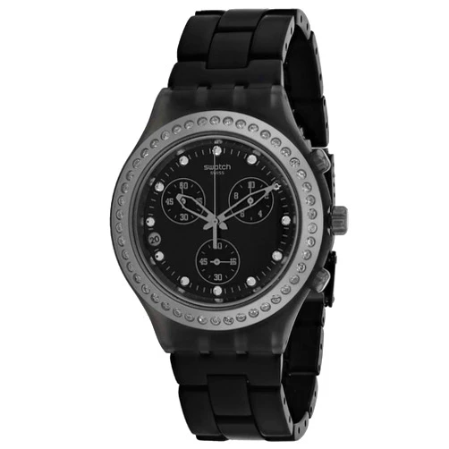 Swatch Chrono Full Blooded Stoneheart Silver Aluminum Unisex Watch SVCM4009AG