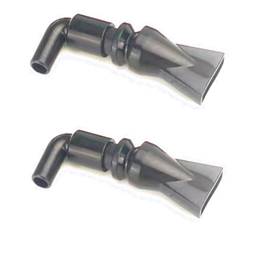 Still Awake 2 Pcs Aquarium Pump Duckbill Nozzle,Water Outlet Return Pipe Fitting,Fish Tank Duckbill Sprinkler Aquarium Pump Flare Duckbill Nozzle,Water Outlet Pipe 8mm/5/16 Inch (S)