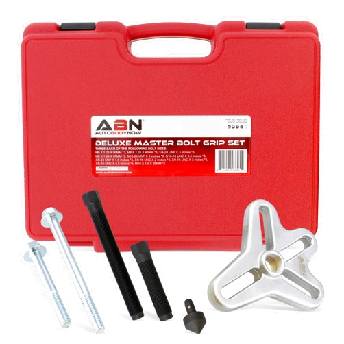 ABN Bolt Grip Set – Gear Puller, Steering Wheel Puller, Pulley Puller, Harmonic Balancer Puller, Crank Puller 43pc