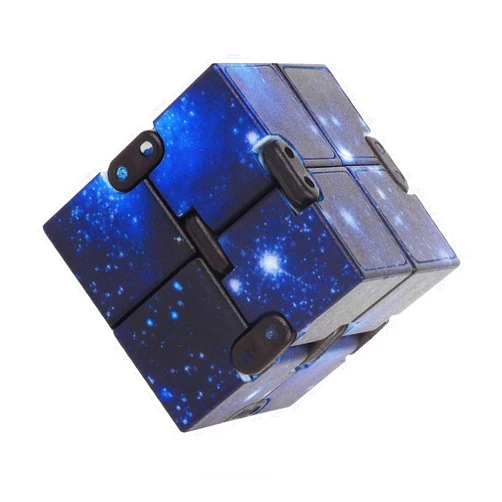 STCENHAI Fidget Infinity Cool Cube Toys: Fidget Toy Hand Held Magic Cubes Cool Stuff Gadgets Things Unique Birthday Gifts Boys Girls Kids Adults Anxiety Stress Relief Sensory Christmas Stocking Stuff Gift Toys