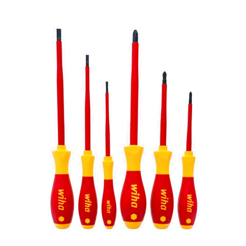 Wiha 32092 Slotted And Phillips Insulated Screwdriver Set, 1000 Volt