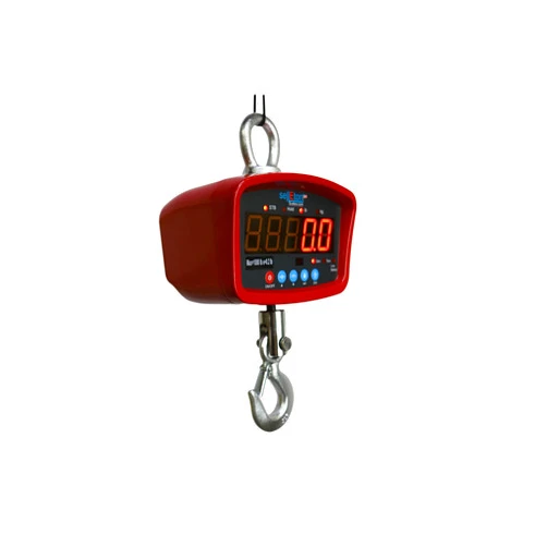 Liberty Scales Liberty LS-924 Medium General Purpose Crane Scale with LED Display Screen, Digital Warehouse Hanging Weight Scale | 2000 lb x 0.5 lb