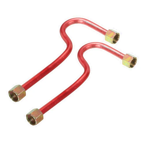 PATIKIL Air Compressor Exhaust Tube, 2 Pcs 16mm ID Aluminum Alloy Compressor Hardware Accessories Replacement Parts