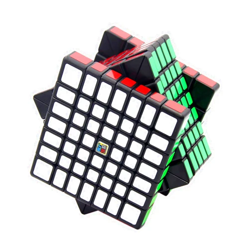 Ahyuan 7x7 Speed Cube 7 by 7 Speed Cube 7x7x7 Magic Cube Puzzle Game Toy Black for Teenagers and Adults