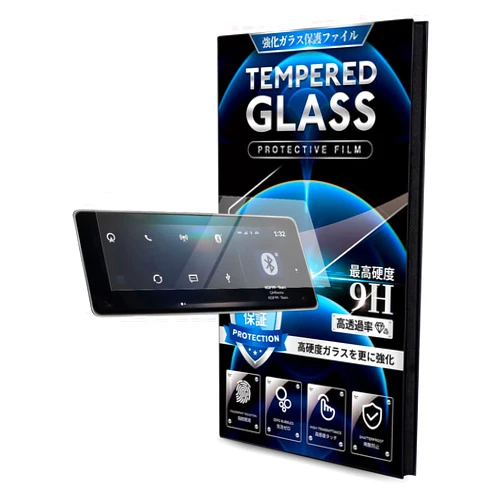 Karltys 2 Pack 2025 MDX Screen Protector for Acura MDX 2022 2023 2024 2025, 12.3 Inch Touchscreen Tempered Glass for Acura MDX Accessories Navigation Screen Cover Anti Glare Anti Fingerprint