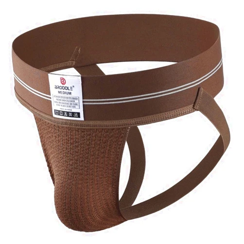 BRODDLE Men's Jockstrap Stretchy Nylon Mesh Pouch Performance Workout Athletic Supporters for Men