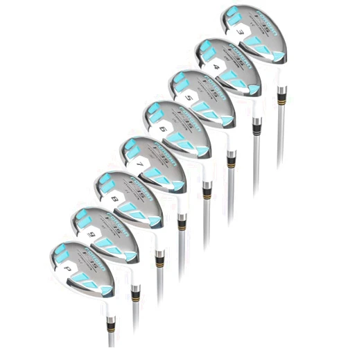 Forgan of St Andrews F35 Petite Full Hybrid Iron Set 3-PW, Ladies Right Hand, Graphite