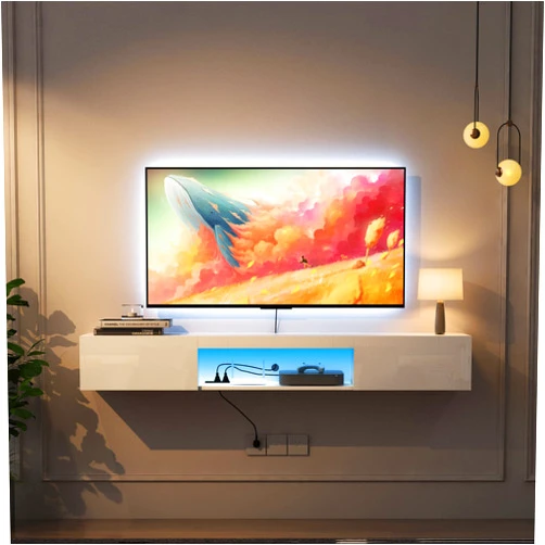 YardGo Floating TV Stand for TVs up to 70