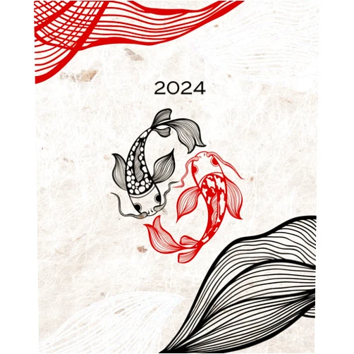 By Srishti Sharma (Author) Japanese Art Calendar Journal with Beautiful Quotes: Diary with Japanese Art and Quotes from the book 'The Boy, the Mole, the Fox and the Horse'