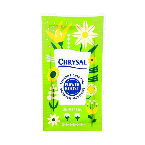 Chrysal Flower Boost – Clear Flower Food Packets for Flower Arrangements & Bouquets – Floral Supplies for Fresh Flowers – Fresh Flower Arrangements Supplies (10g - 100 Ct)
