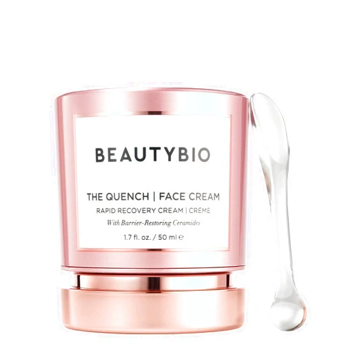 BeautyBio The Quench: Quadralipid Skin Recovery Cream Moisturizer. Clinically proven to help repair skin's moisture barrier.