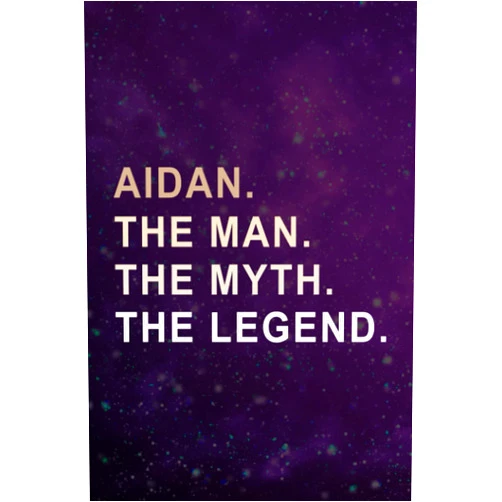 Aidan Gifts for Grandma Product Planner - Aidan The Man The Myth The Legend Good: Plan & Create New Physical Products - Suppliers, Costs, Inventory & Pricing - Manage 20 Products in your Business,Gym