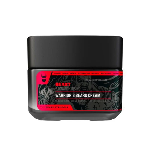 The Beard Struggle Eddie Hall Beast Line Beard Cream – Ragnarok Rising Signature Edition – Tame, Style & Condition Beard – Non-Greasy Formula with Legendary Scent - 50g / 1.76 US. oz.