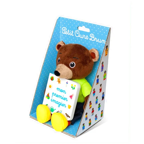Danièle Bour Ma peluche Petit Ours Brun et son imagier - Dès 1 an