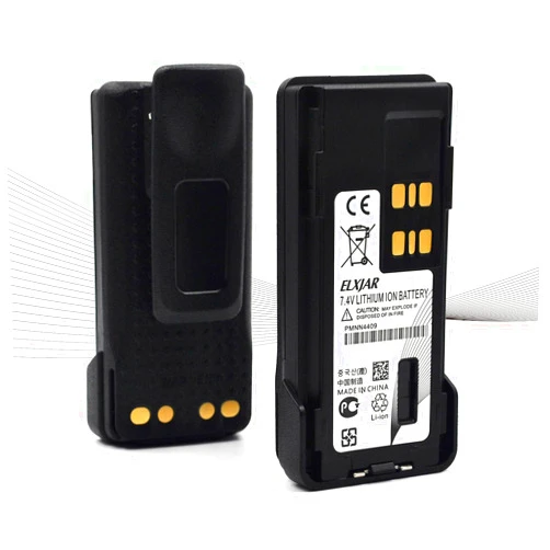 ROWSHEP (2-Pack) 7.4V 3000mAh Li-ion Replacement Battery Pack PMNN4409AR with IMPRES Function for Motorola XPR3500 XPR3300 XPR7550 XPR7580 XPR7350 DP4400 APX4000 APX1000 Two-Way Radios