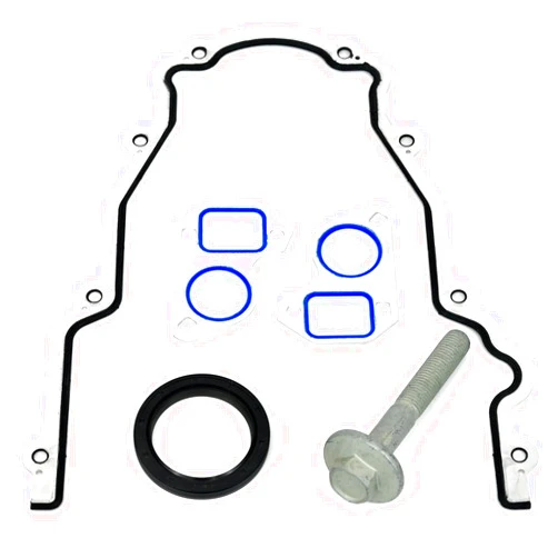 Michigan Motorsports LS Front Timing Cover Gasket Kit - Fits LS1 LS2 LS3 LS6 LQ9 LQ4 4.8L 5.3L 5.7L 6.0L 6.2L Applications - Complete Front Timing Cover Gasket Kit