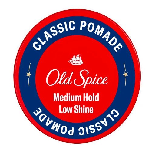 Old Spice Classic Pomade for Men, Medium Hold with Low Shine, 2.22 oz