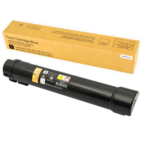W-Print Remanufactured Toner Cartridge for Xerox Workcentre 7525/7530/7535/7545/7556/7830/7835/7845/7855 Compatible with 006R01513 Black Toner 26000 Pages-1 Pack